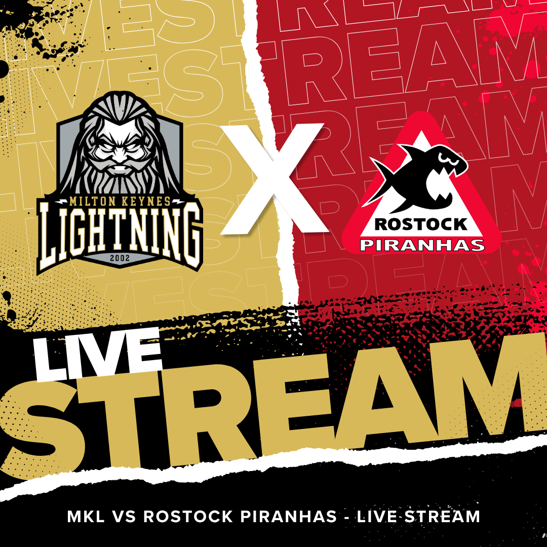 Artwork for Milton Keynes Lightning v Rostock Piranhas viewing pass